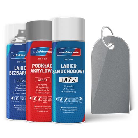 LAKIER SAMOCHODOWY DODATKI ZESTAW SPRAY VW LA7W GOT027 za 122 99 zł z