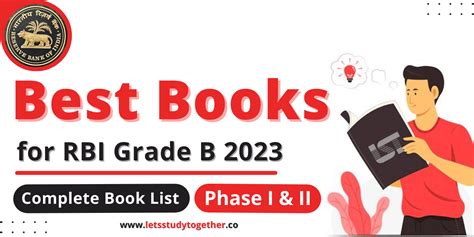 Best Books For RBI Grade B Exam 2023 Complete Study Material