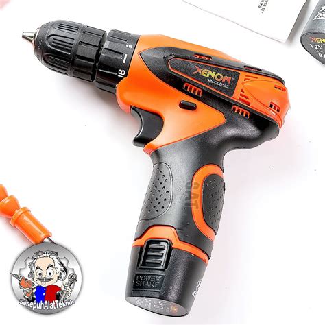 Jual Mesin Bor Baterai Volt Xenon Cordless Drill V Xn Cdd