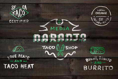 Media Naranja Taco Shop on Behance