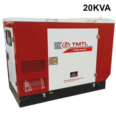 20kva Eicher Engines Tmtl Generator At Best Price In Prayagraj