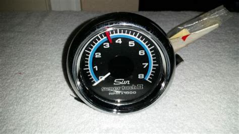 Buy Vintage Sun Super Tach Ii Rpm Tachometer Hot Rat Rod In