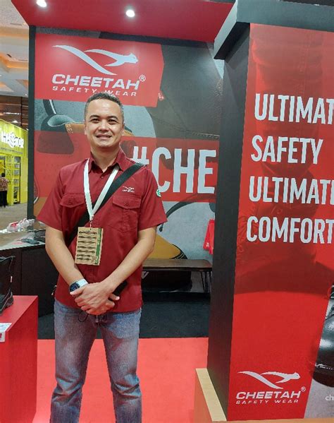 Cheetah Brand Safety Shoes Lokal Buatan Indonesia Hadir Di Pameran