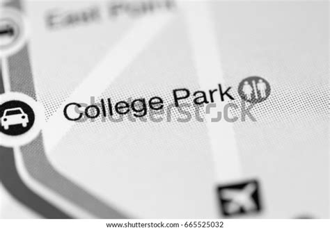 College Park Station Atlanta Metro Map Stock Photo 665525032 | Shutterstock