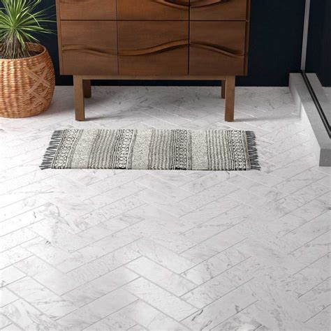 Msi Calacatta Cressa X Honed Marble Subway Wall Floor Tile