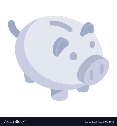 Piggy bank Royalty Free Vector Image - VectorStock