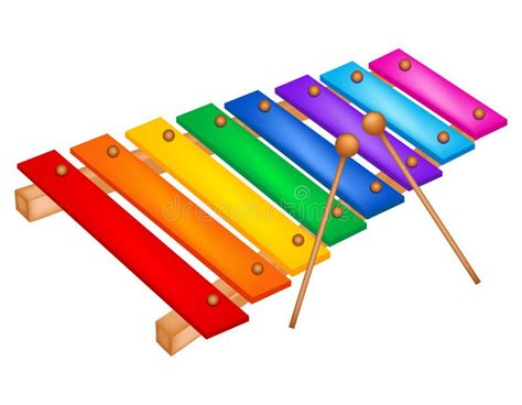 Xylophone Stock Vector Image 50726946