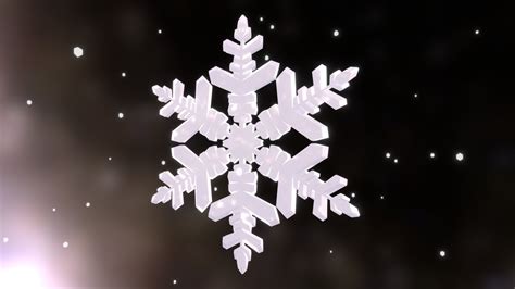 snowflake accessories christmas decoration buy royalty   model