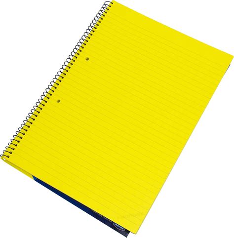 Pack Of Spiral Memory Aid A Lemon Yellow Page Paper Notepad