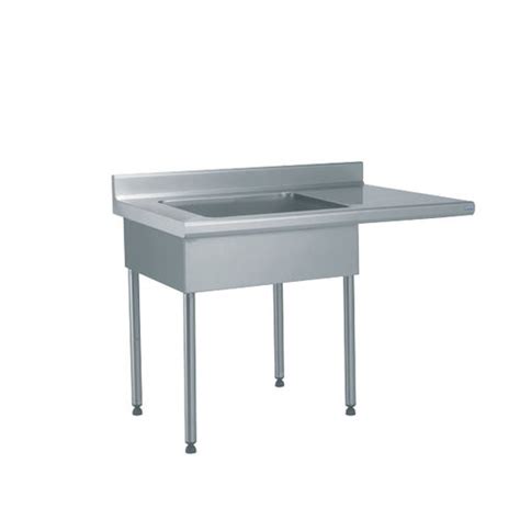 Stainless Steel Prep Table Tournus With Sink Commercial