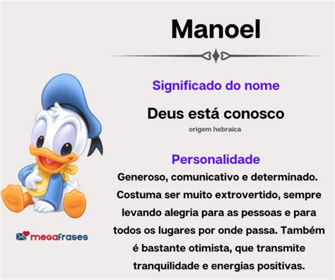 Significado Do Nome Manoel Curiosidades Mensagens