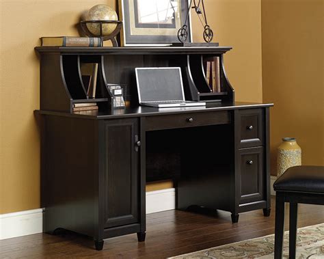 Sauder Computer Desk Estate - Black Finish — INTERNEGOCE S.A.