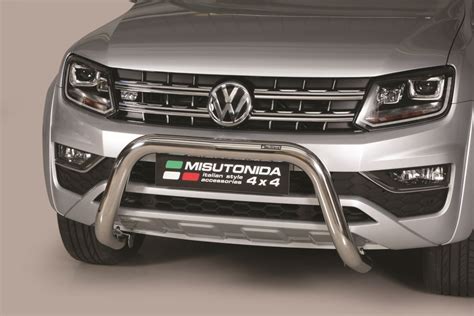 Bull Bar Misutonida 76 Mm Chrome WV Amarok 2023 Padiss Horvat