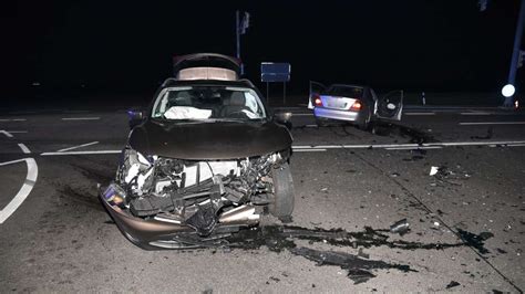 Walldorf Fotos Schwerer Verkehrsunfall Auf L Mit Sechs Verletzten