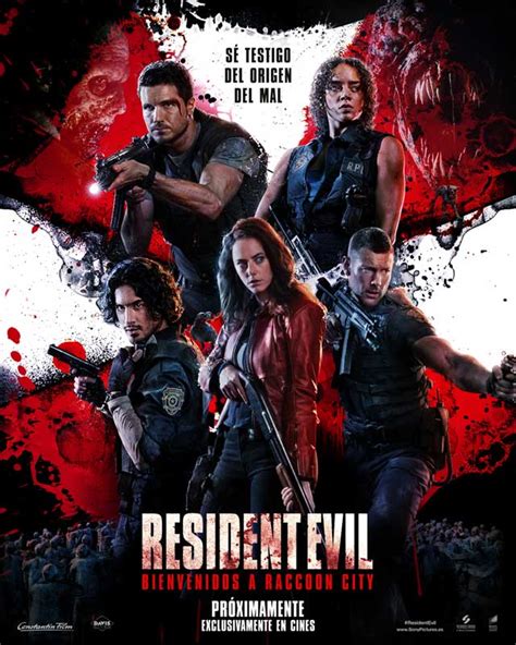 Resident Evil Bienvenidos a Raccoon City cartel de la película 2 de 2