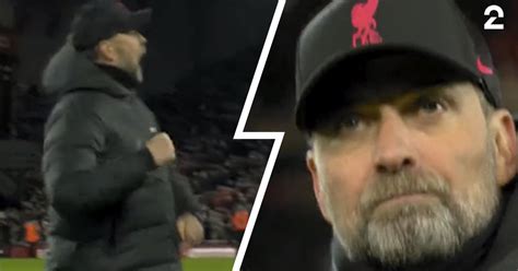 You Just Have To Love Him Klopps Fan Celebration After West Ham Win