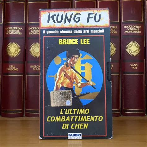 VHS KUNG FU Bruce Lee L Ultimo Combattimento Di Chen 1973 Arti