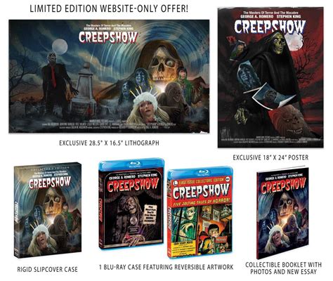 Creepshow Collector S Edition Blu Ray Box Set Scream Factory