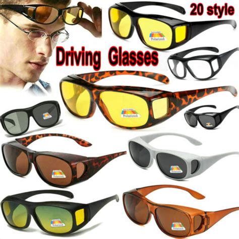 Polarised Sunglasses Over Glasses Wrap Around Sunglasses Over Prescription Uv400 Ebay