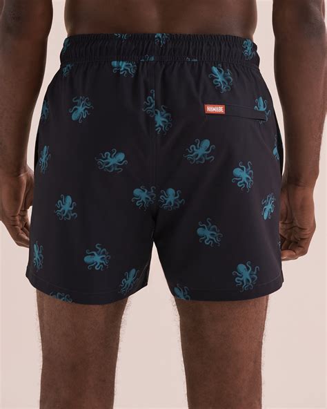 HAMABE Volley Swimsuit Blue Octopus Bikini Village