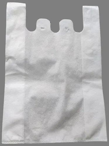 White Non Woven W Cut Bag For Grocery At Rs 150 Kg In New Delhi Id