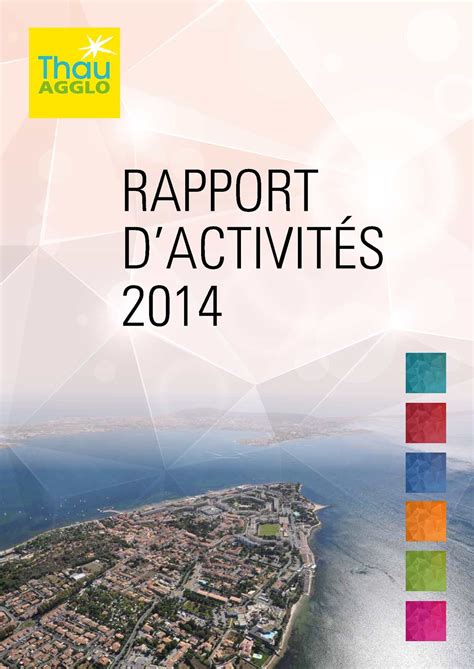 Calaméo Rapport d activités 2014 de Thau agglo