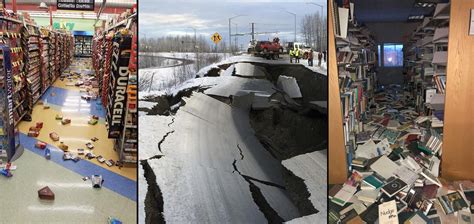 Terremoto In Alaska Magnitudo Crolli E Voragini Nelle Strade