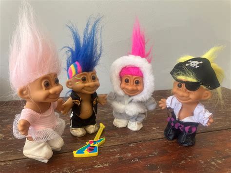 A RUSS Troll Choose 1 Pirate Figure Skater Eskimo Rick And Etsy