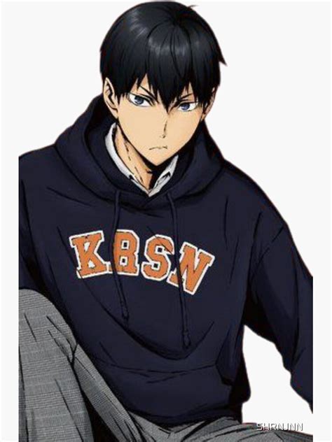 Haikyuu Tobio Kageyama Sticker For Sale By SHRNJNN Redbubble