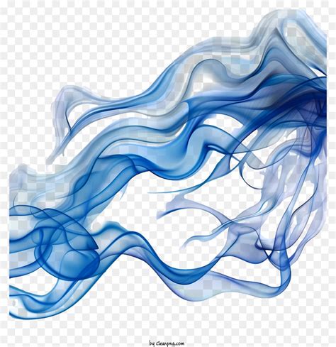 La Fum E Bleue La Peinture Abstraite Vague De Lart Png La Fum E