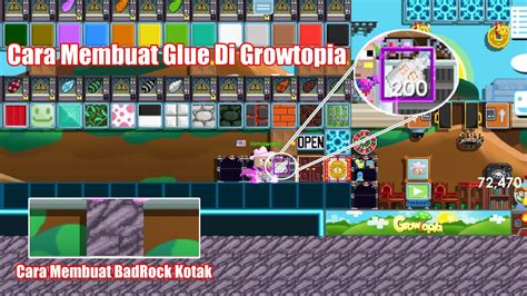 Cara Membuat Glue Di Growtopia Dan Fungsi Glue YouTube