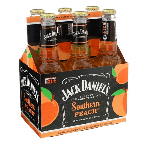 Jack Daniel S Country Cocktails Southern Peach Oz Bottles Shop