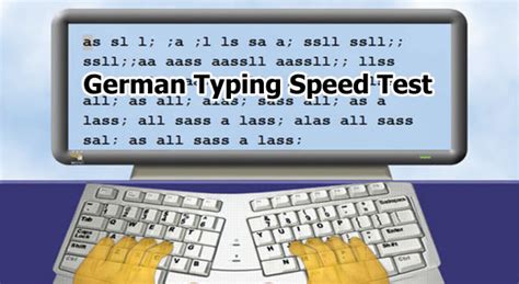 German Typing Speed Test ️ German Typing Tutor ️ Online German Typing Test