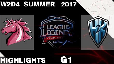 Uol Vs H K Game Highlights Eu Lcs Summer Unicorns Of