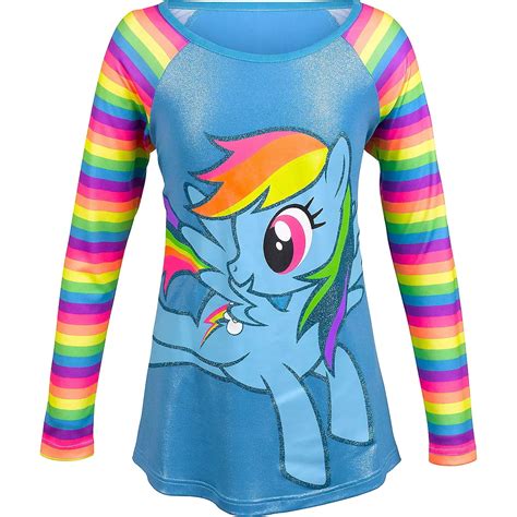 Child Rainbow Dash Long-Sleeve Shirt - My Little Pony | Party City