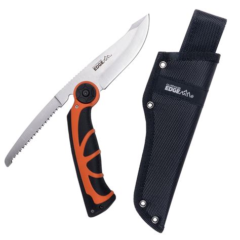 Outdoor Edge Swing Hunter Rotating Hunting Knife With 8cr13mov Steel