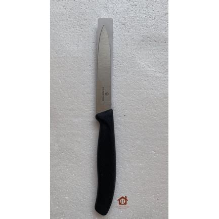 Jual Pisau Paring Victorinox 10cm Polos Tidak Gerigi Shopee Indonesia