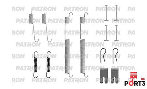 PATRON PSRK0266 Комплект монтажный тормозных колодок барабанных VW POLO ...