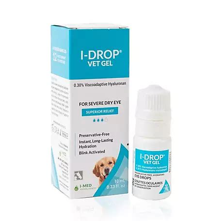 I-Drop Vet Plus Dry Eye Drops for Cats and Dogs, 10 mL at Tractor Supply Co