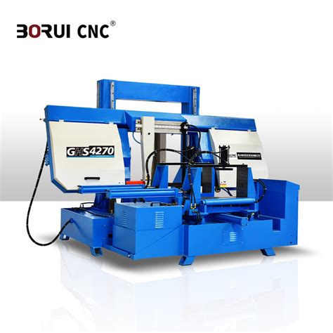 Ghs Double Column Band Sawing Machine Hydraulic Metal Cutting