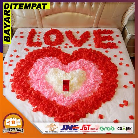 Jual JM Rose Petal Kelopak Bunga Imitasi Kelopak Helaian Bunga Mawar