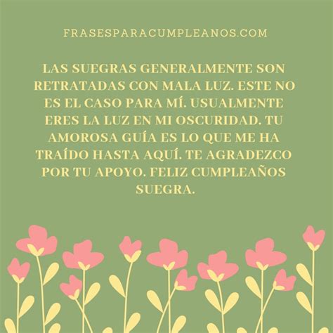 Las Mejores Citas De Felicitaciones Para Mi Suegra Frasescumple