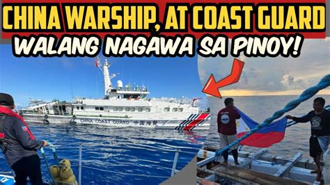 Grabe Barko Ng China Nasa Scarborough Ph Convoy Tinangkang