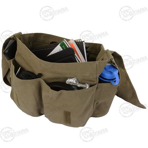 Messenger Bag Olive Drab Canvas Military Style Rothco Us Army Ebay