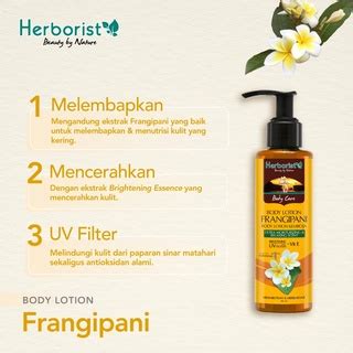 Jual Herborist Body Lotion Frangipani Ml Shopee Indonesia