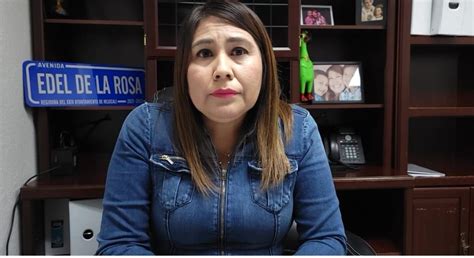 Solicita Regidora Edel De La Rosa Un Plan Y Estrategia Para Contener La