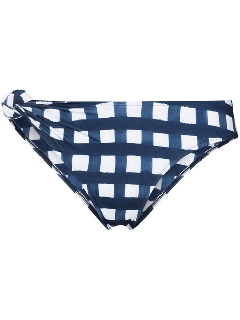 Jacquemus Bikini Vichy Azul FARFETCH PE