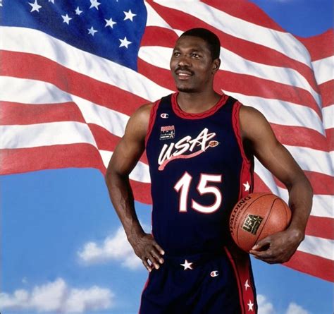 Hakeem Olajuwon With Team Usa