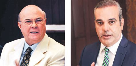 Hipólito y Abinader en fuerte duelo por candidatura del PRM