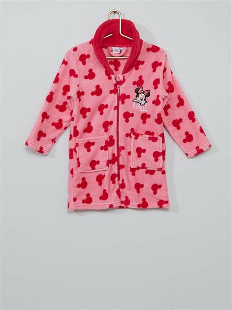 Vestaglia In Pile Minnie Disney Rosa Kiabi